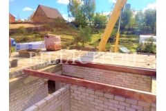 Строительство дома с подвалом из блоков в г. Смоленск