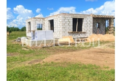 Строительство коттеджа из блоков газобетонных