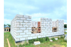 Строительство дома из блоков газосиликатных
