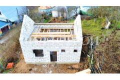 Строительство дома на фундаменте монолитная плита