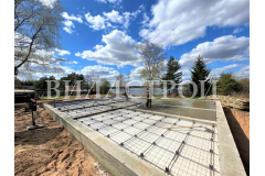 Дом из клееного бруса с мансардой
